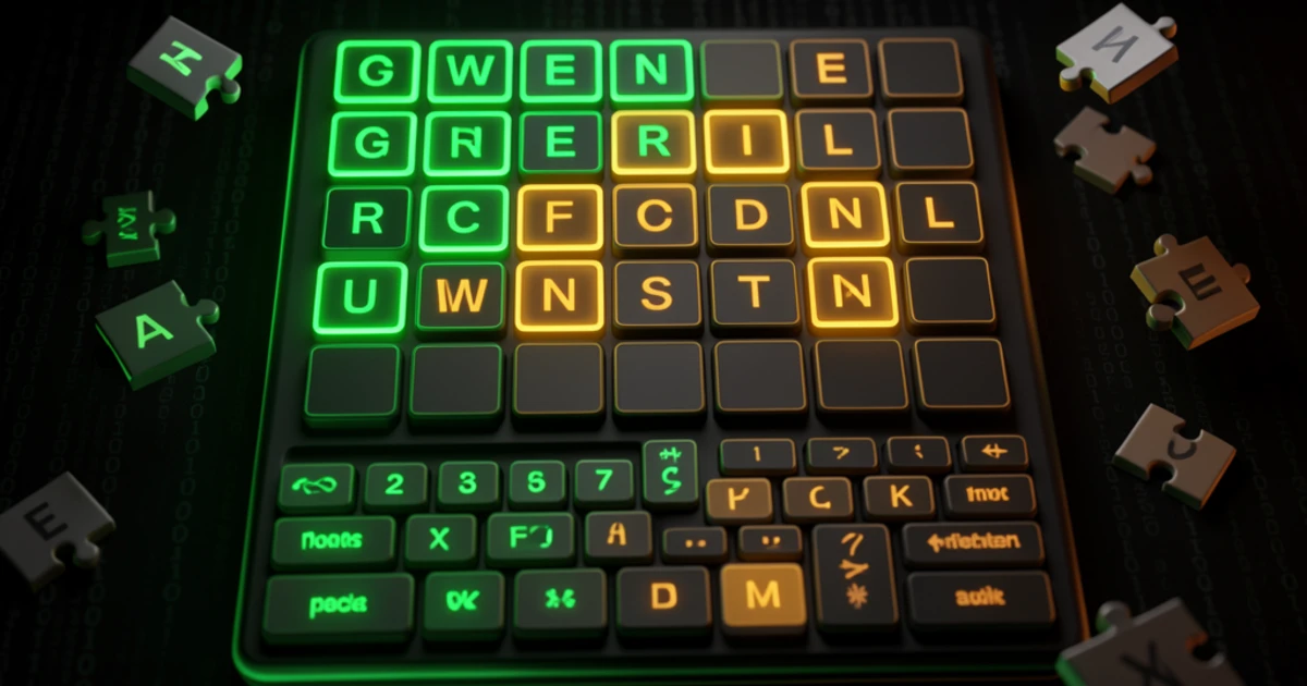 Wordle word-guessing game in the browser